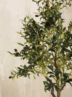 Artificial Olive Tree Plant 120cm (W/O Pot)