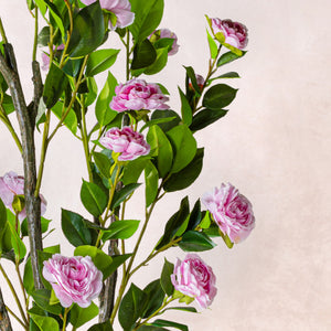 Artificial Pink Rose Tree 180cm (W/O pot)