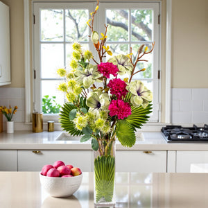 The Crimson Fan (Vase Included)