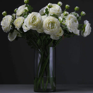 Clear Glass Column Vase