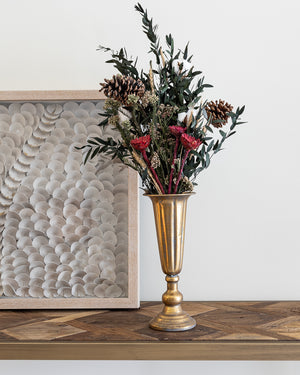 Christmas Dried Flower Bouquet