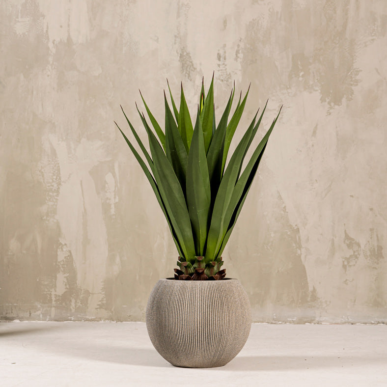 Grey Fiber Pot One Size