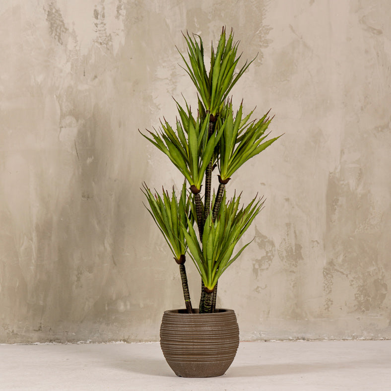Artificial Yucca Plant with spiky leaves 110cm (W/O Pot)