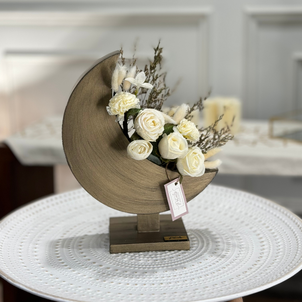 Ramadan Crescent Roses arrangement
