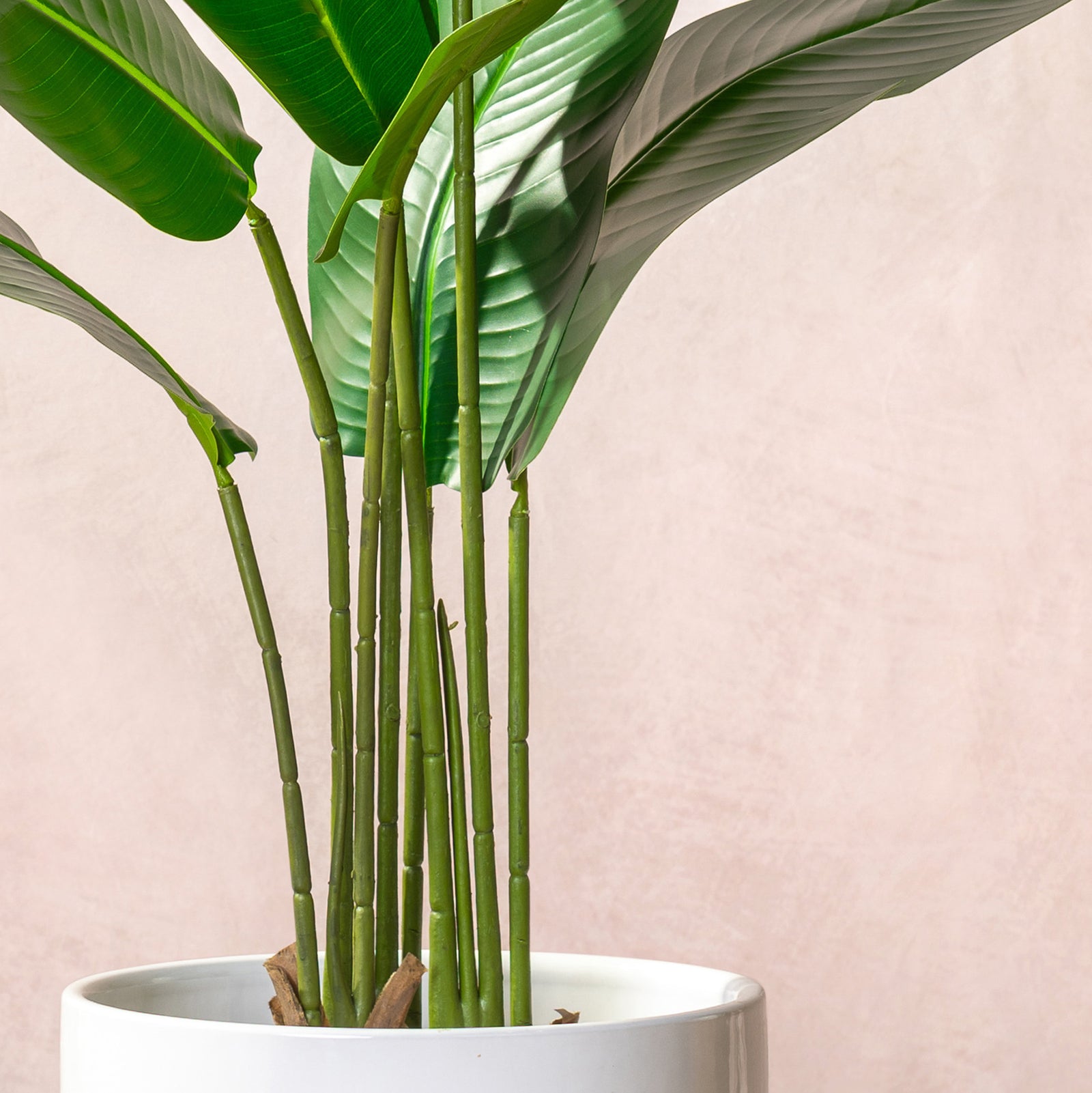 Artificial Bird Of Paradise Dark Green Foliage 120 cm (W/O pot)