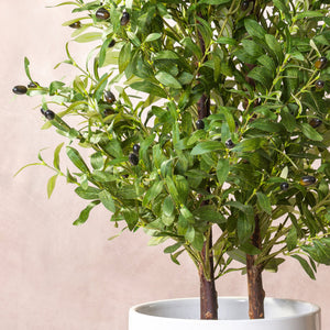 Artificial Olive Tree - Natural Trunk 150cm (w/o pot)