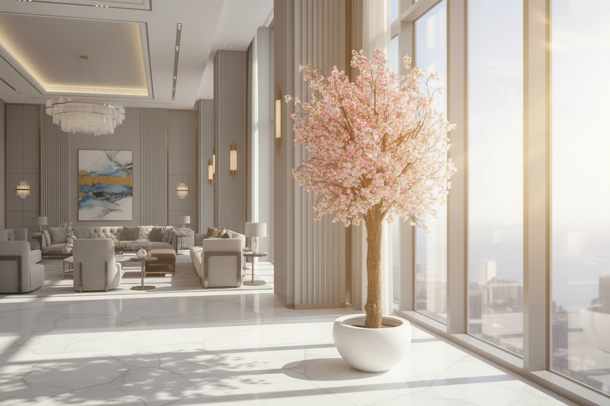 Artificial Handmade Prunus Mume Tree (W/O pot)