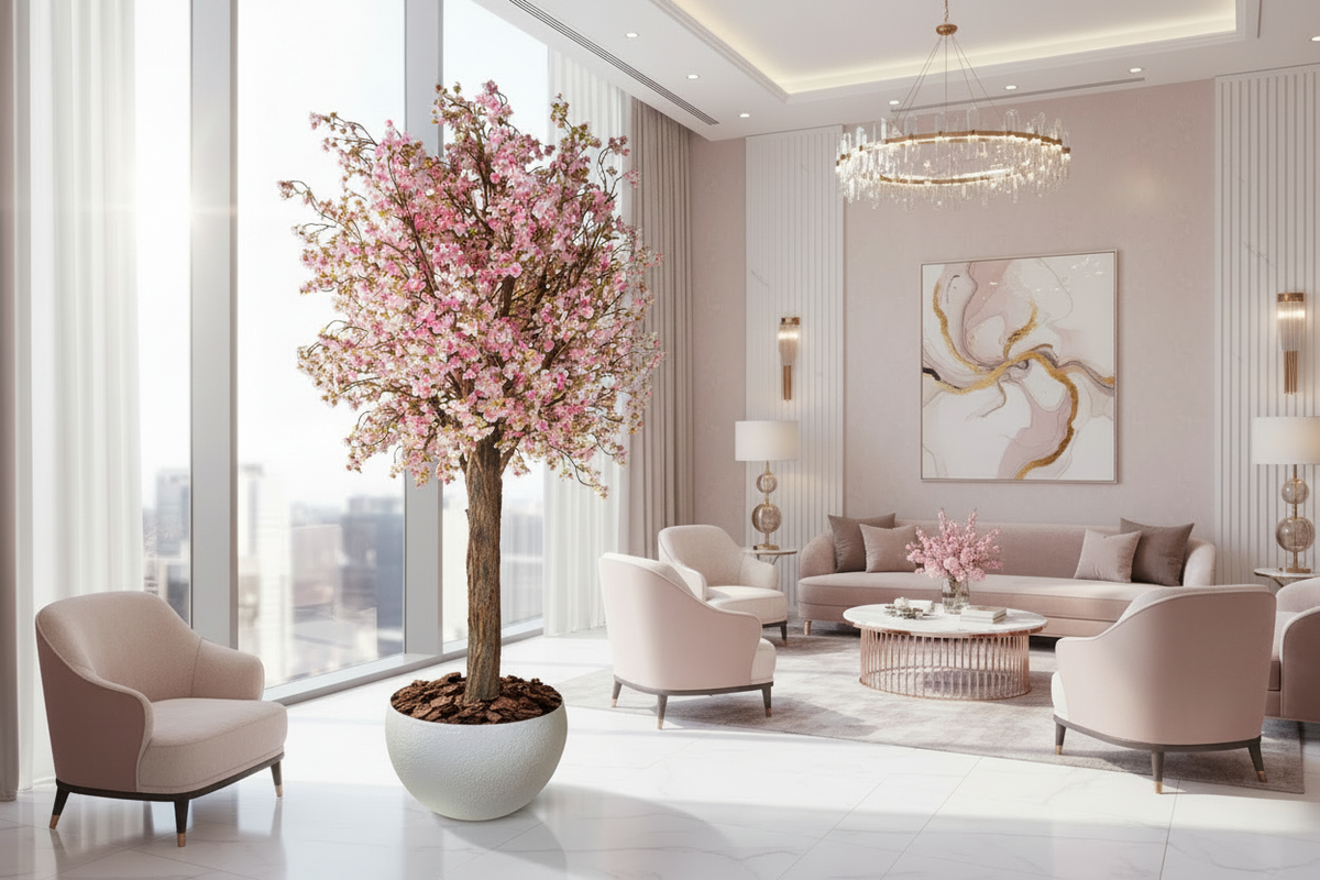 Artificial Handmade Prunus Mume Tree (W/O pot)