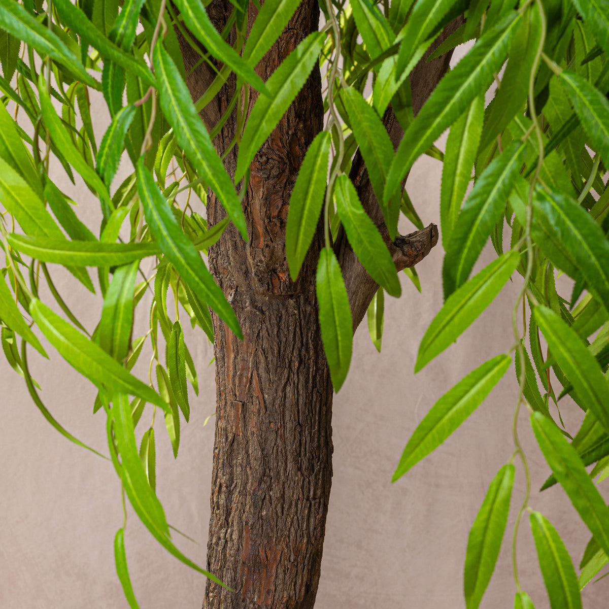 Artificial Weeping Willow Tree Natural Trunk (W/O pot)