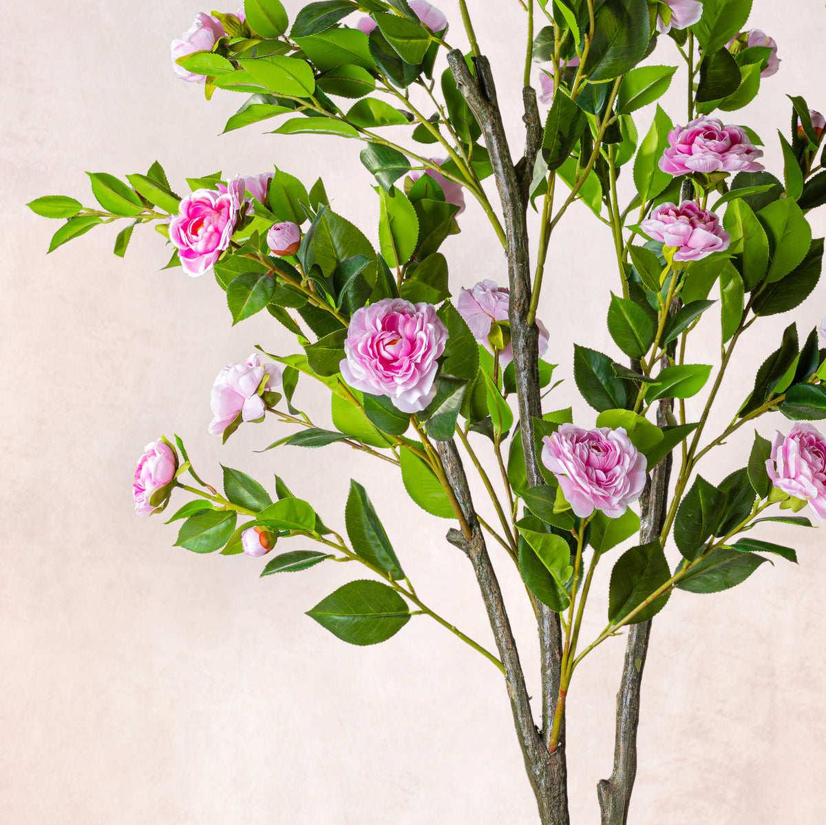 Artificial Pink Rose Tree 180cm (W/O pot)