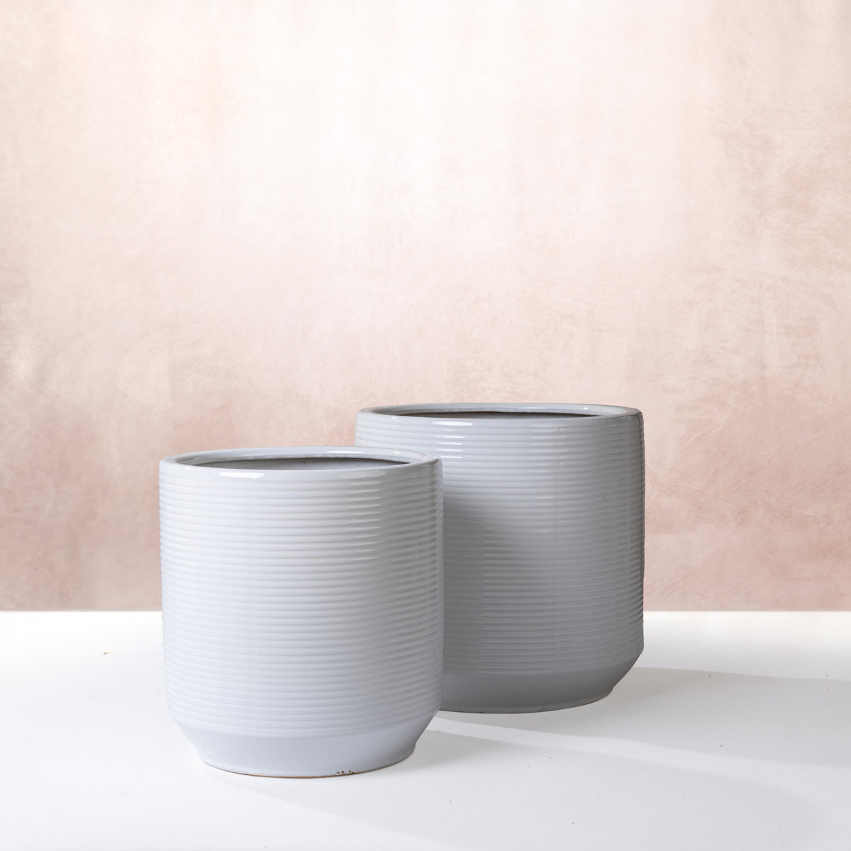 Linear Ceramic Planter