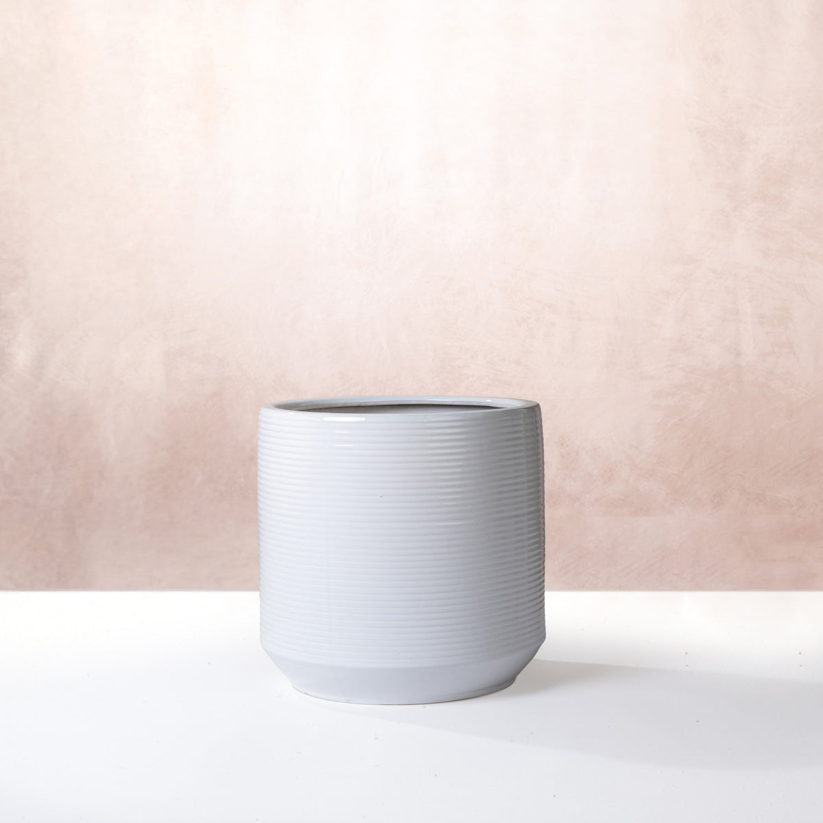 Linear Ceramic Planter