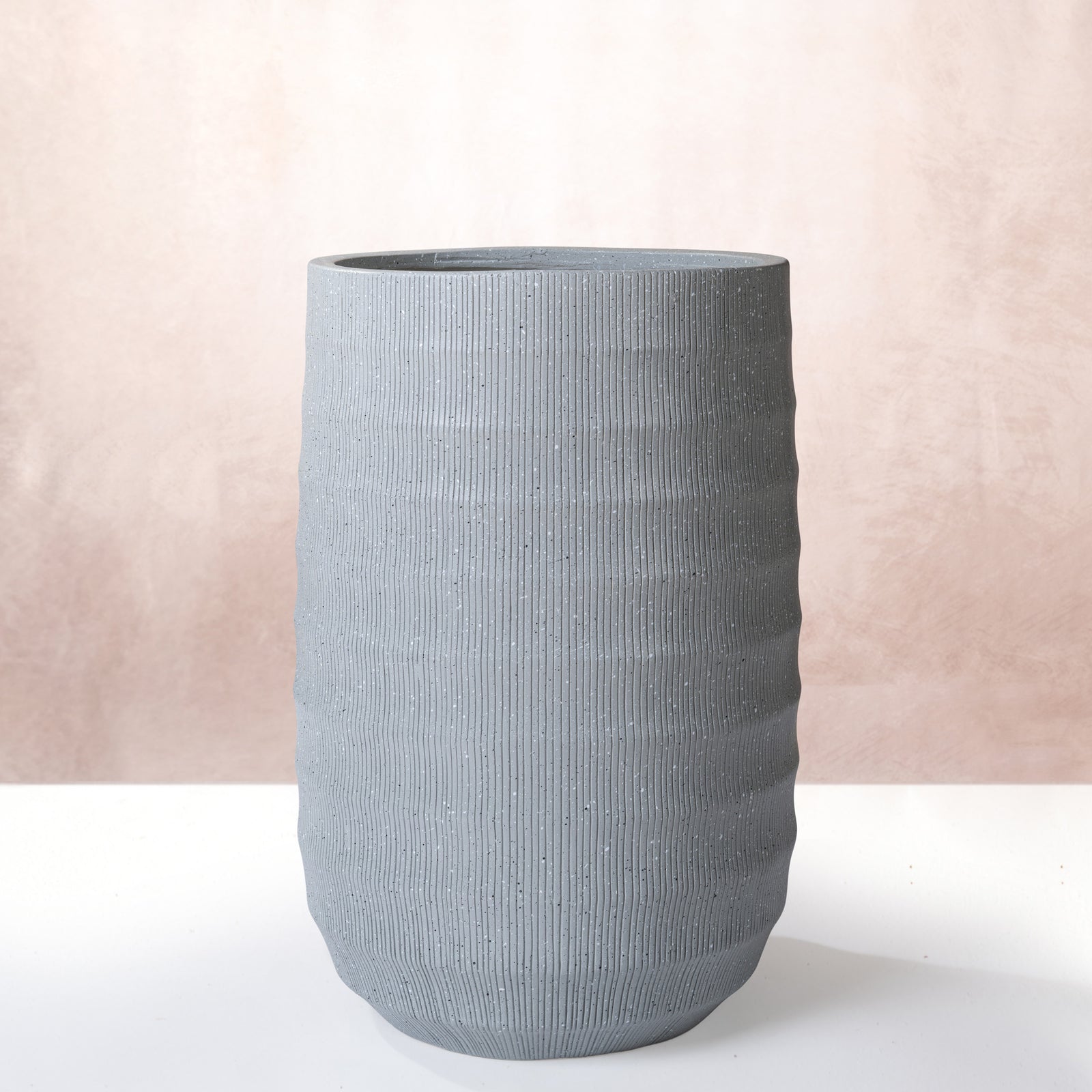 Verte Waves Tall Pot