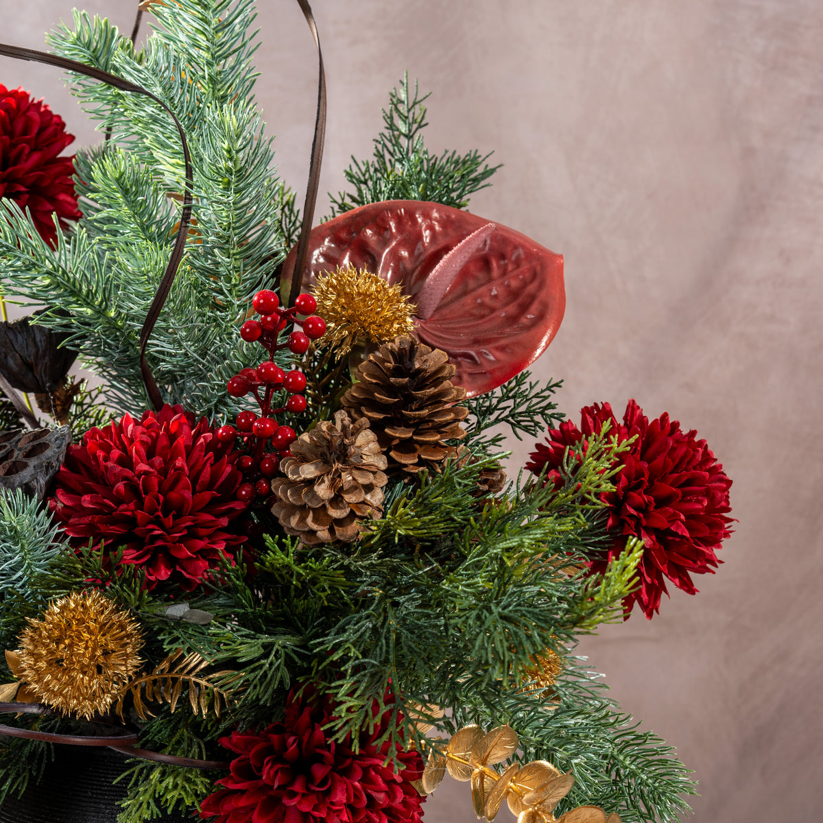 Festive Arrangement I With Pot