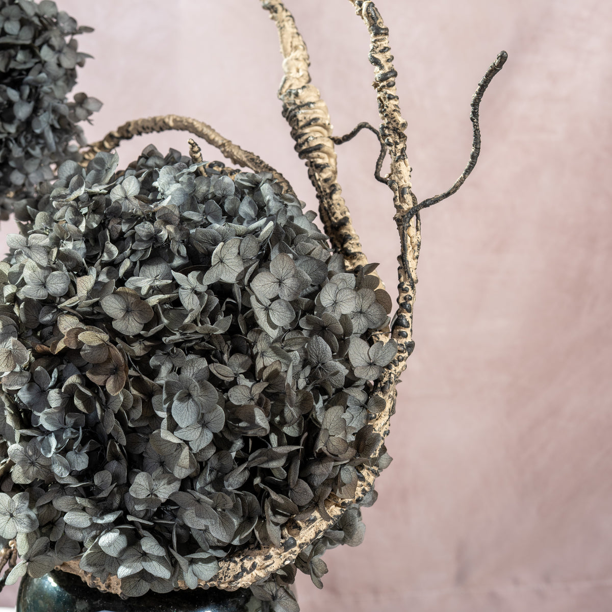 The Midnight Slate Duo (Vases Included)