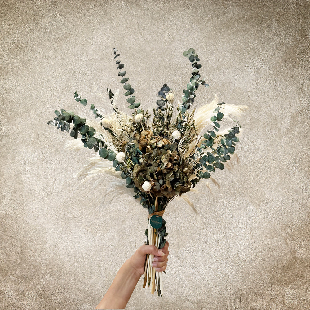 Garden Serenity dried flower bouquet