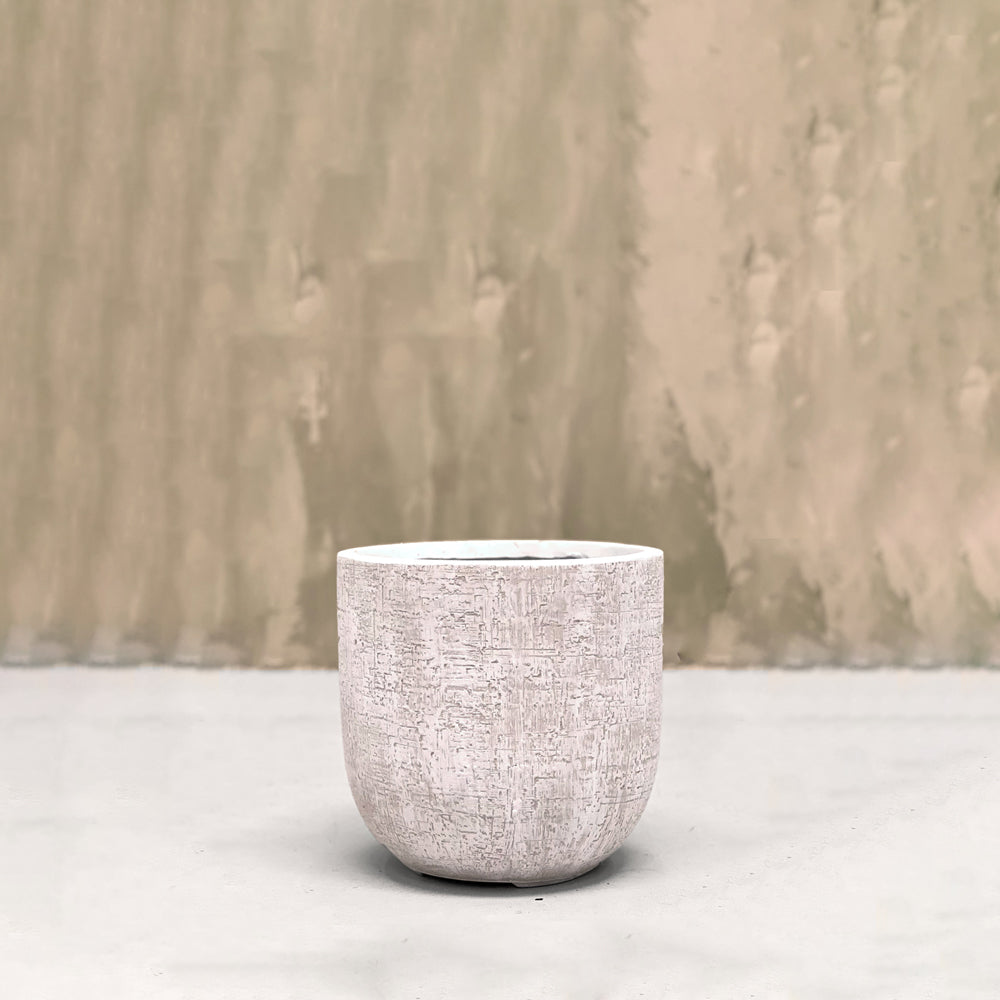 White Ceramic Pot