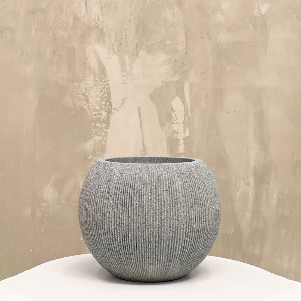 Grey Fiber Pot One Size