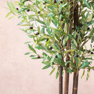 Artificial Olive Tree - Natural Trunk (W/O pot)