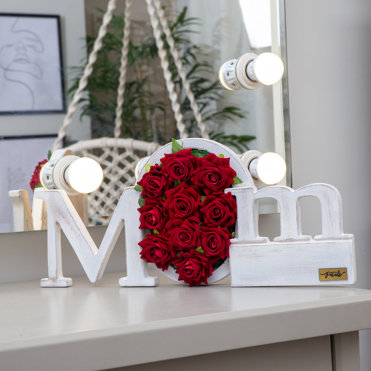 Bloom Motherhood Wooden Sculpture