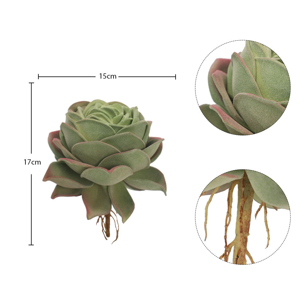 Artificial Succulent Rose