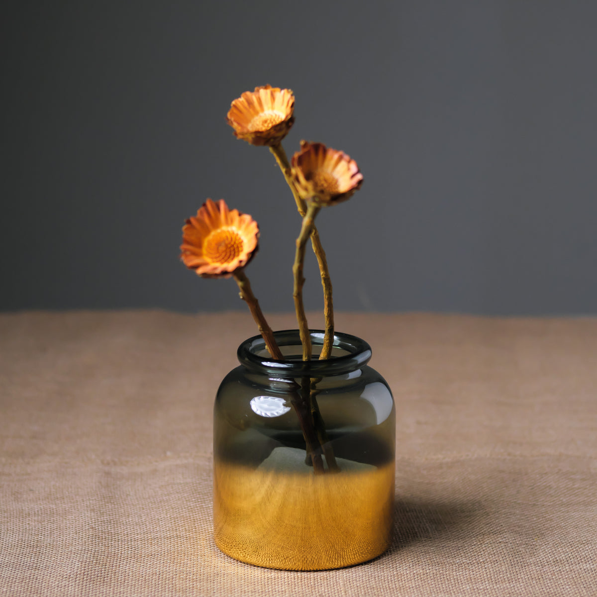 Ambered Jar Vase