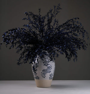 Blue Handmade Pattern vase