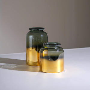 Ambered Jar Vase