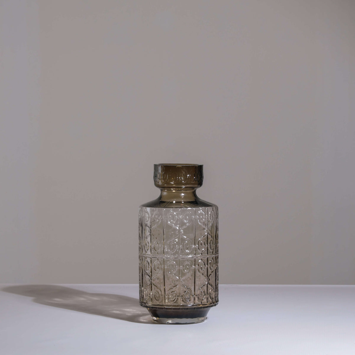 Brown patterned Vase