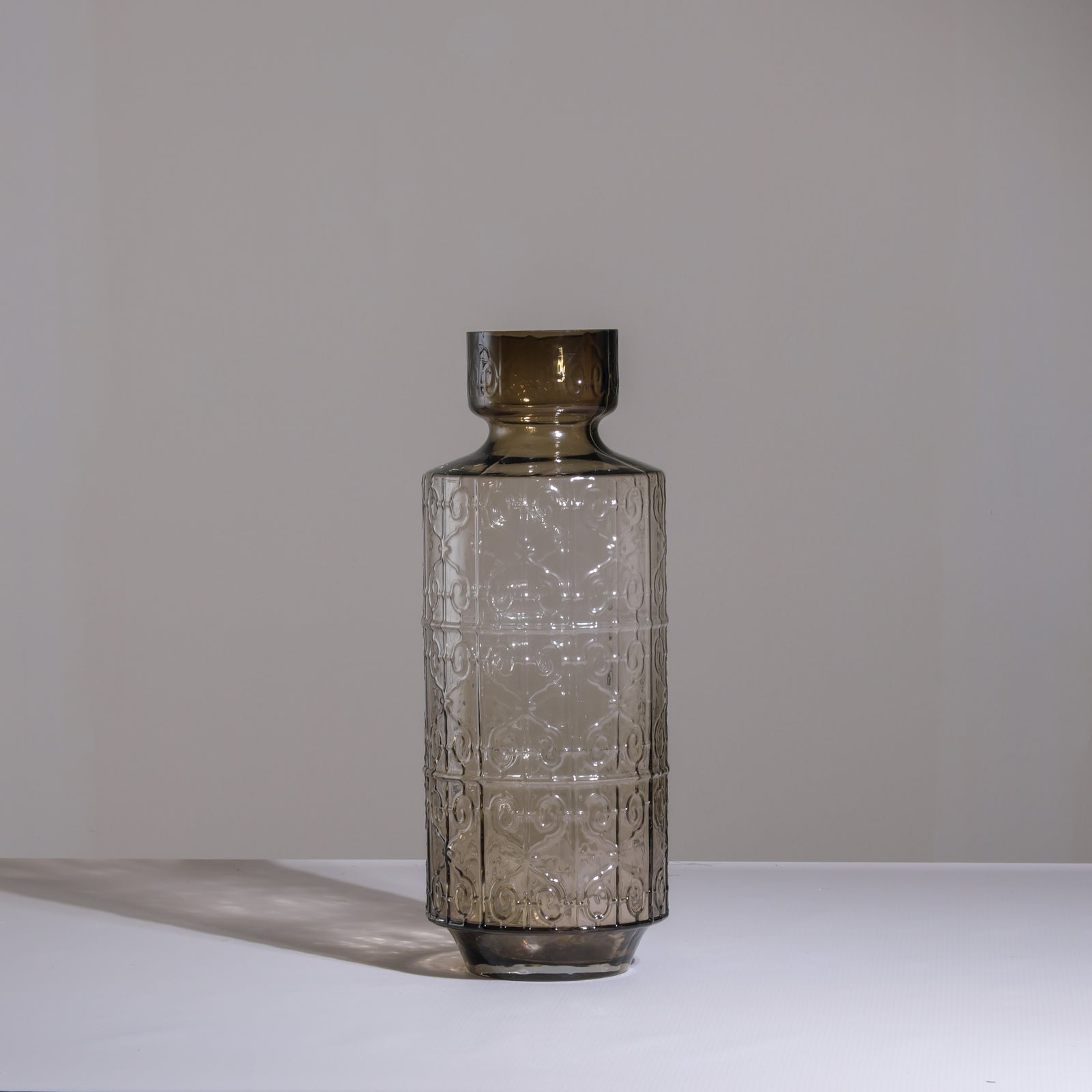 Brown patterned Vase