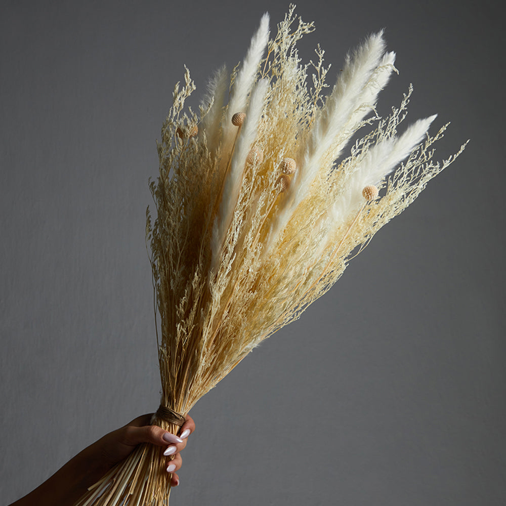 Snowwhite Dried Flower Bouquet