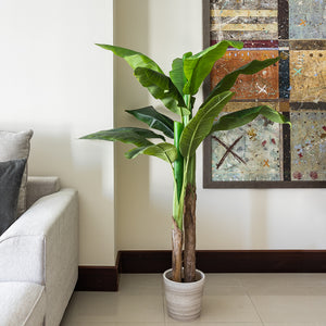 Artificial Banana Tree Plant 150cm (w/o pot)