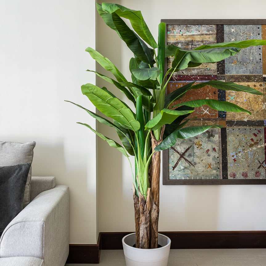 Artificial Banana Tree Plant 180cm