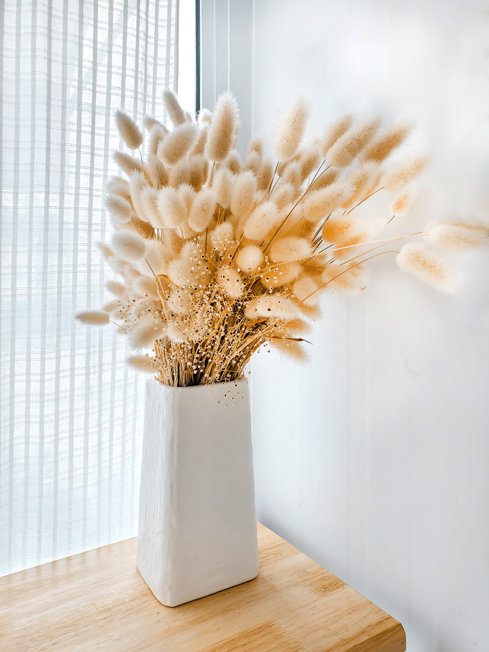 Natural Beige Bunny Tails